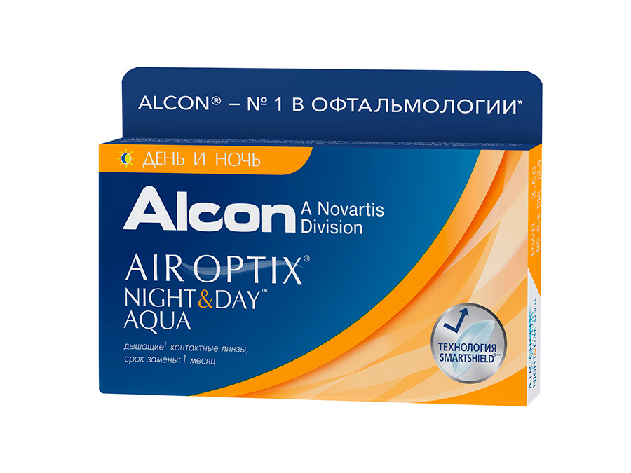 ALCON® AIR OPTIX® NIGHT DAY® AQUA